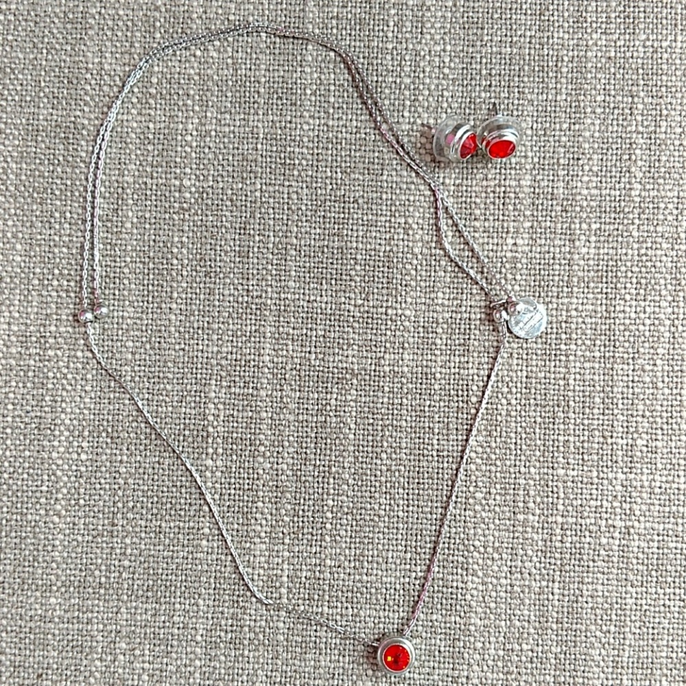 Alex And Ani Necklace & Earrings 🏵️